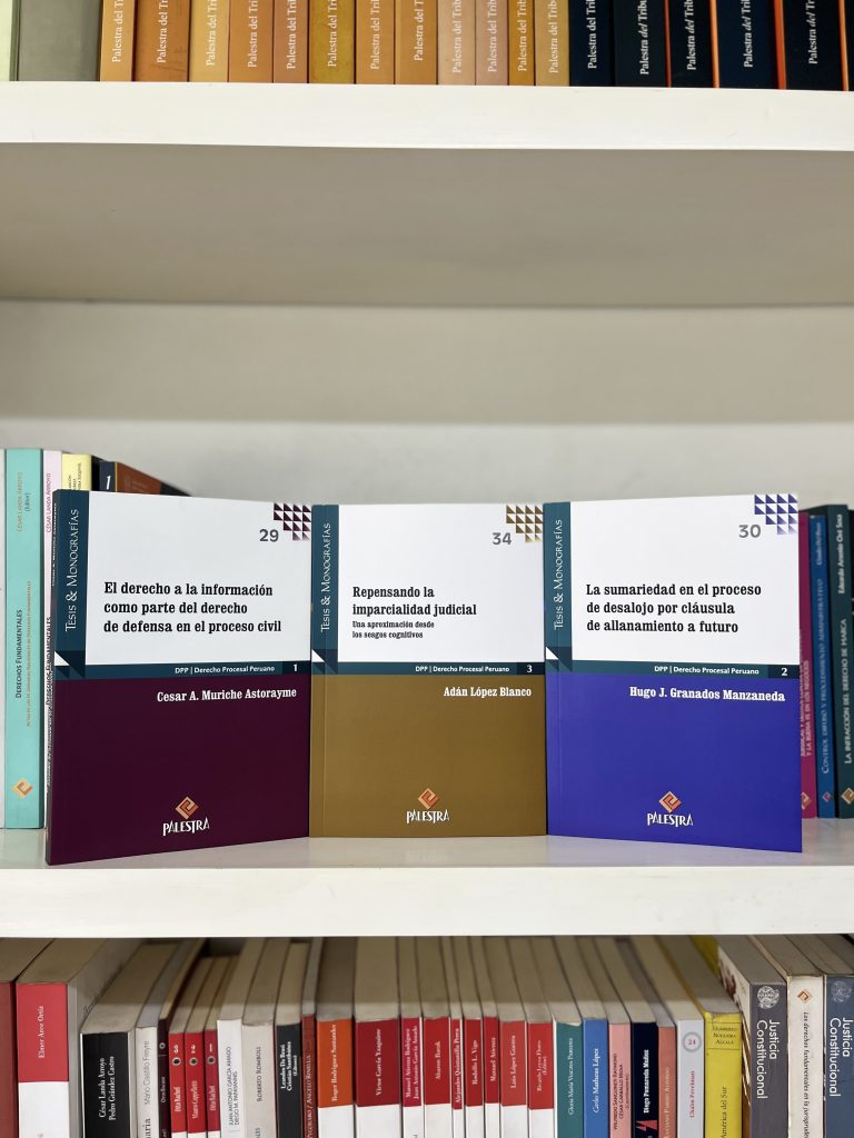Bajo la lupa jurídica: Serie Derecho Procesal Peruano de la colección Tesis y monografías