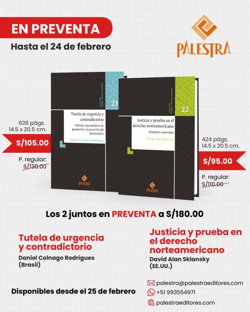 Novedades Proceso, Derecho y Sociedad