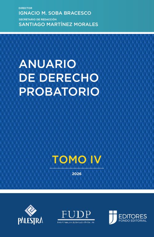 Anuario de derecho probatorio Vol. IV